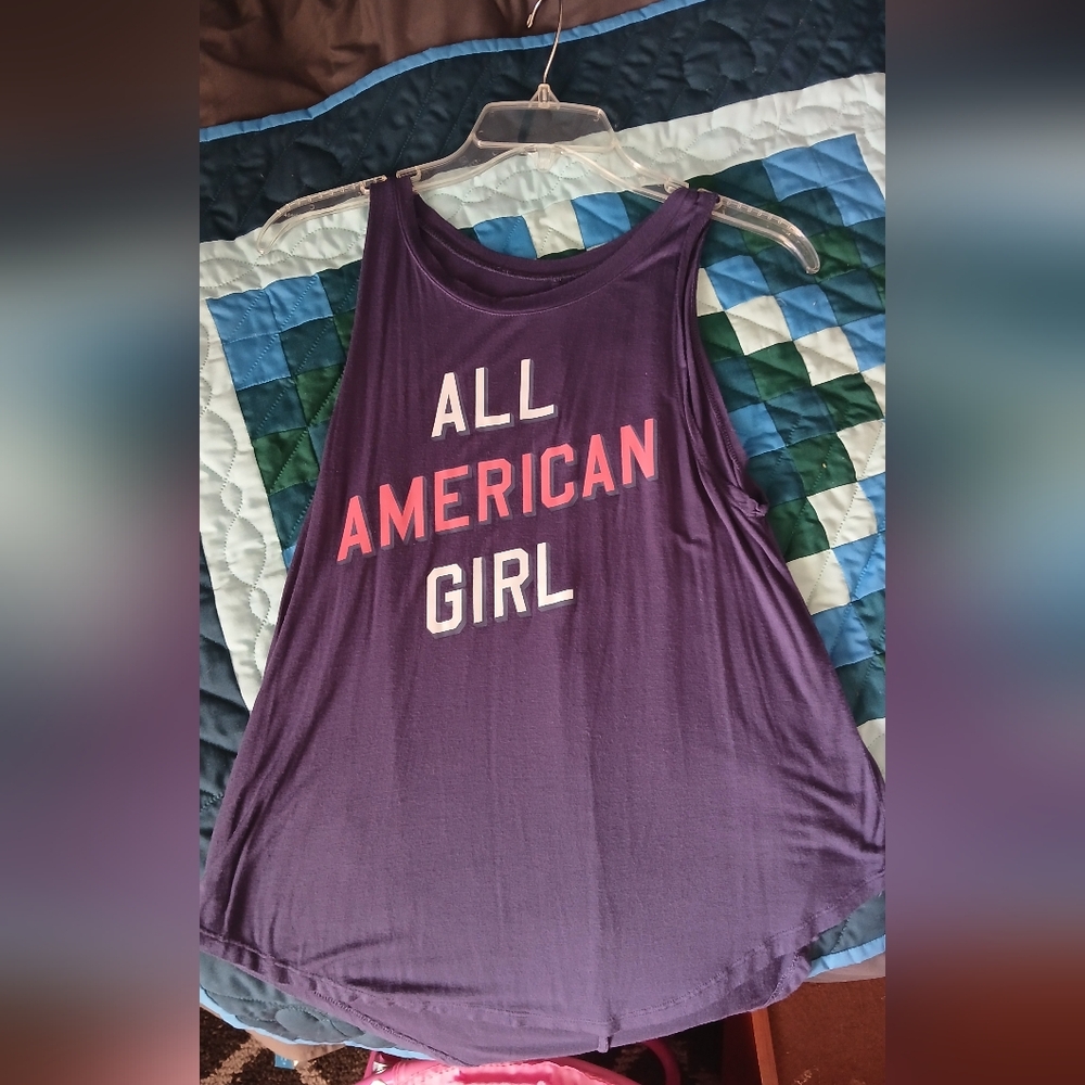 Racerback Tee All American Girl